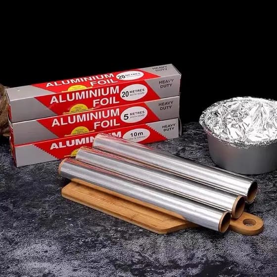 Forno de folha de alumínio importado do japão assado grau alimentício batata doce churrasco resistente a altas temperatu