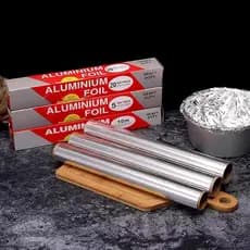 Forno de folha de alumínio importado do japão assado grau alimentício batata doce churrasco resistente a altas temperatu