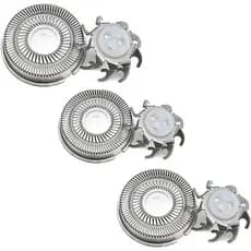 Lâminas de reposição para barbeador elétrico, cabeça de corte com base triangular de metal de 20 milímetros, adequadas p