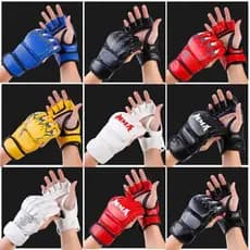 MMA Meio Dedo Adulto Boxe Treinamento Saco De Areia Luvas Unissex Crianças De Areia20250905