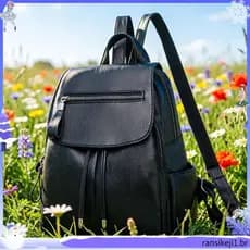 16.8.000 Pessoas Coleção All-Match Trendy Mochila Feminina Mochila de Couro Macio Bolsa Casual Feminina Couro pu 2026 No