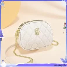 1.6.000 Pessoas Louvor Bolsa Feminina 2026 Novo Estilo Moda Mini Bolsa Pequena Simples Cross-Body Diamond Chain Bag High