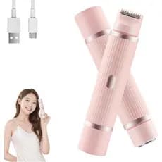 Depilador Strawberry Skin, Depilador Suave Berry para Remoção de Pelos Sem Dor, Novo Depilador Corporal Feminino 2 em 1