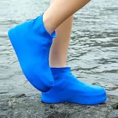 Protetores de Sapatos Impermeáveis para Homens e Mulheres, Ajuste Universal, Protetor de Sapatos para Uso Externo e Inte
