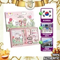 Conjunto De 7 Peças De Decoração De Diário De Simulação De Roleplay HAYONG (1 Unidade/Rosa , Roxo)-Mega Caixa De Present