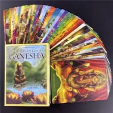 Whispers Of Lord Ganesha Tarot Cards Guidance Divisite Deck Jogos De Tabuleiro E Uma Variedade De Options