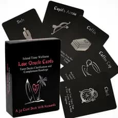 Cartas De Ilhas/Amor/Oráculos/Tarôte De/Clarificação E Depois De 54 Jogos