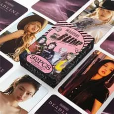 Álbum BLACKPINK Jump Lomo Card Photocard 60pcs Cartão + 32pcs Adesivo