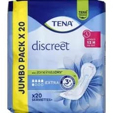 Tena Ultra Invisible Pacote com 20 unidades