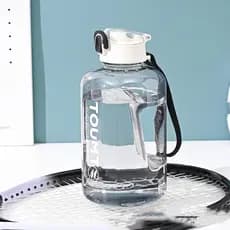 Copo de água, garrafa de água esportiva e de fitness de grande capacidade para crianças, grande quantidade de cubos de g
