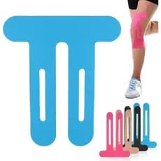 Patches para joelho TAPEX, patches para joelho pré-cortados, adequados para esportes e trabalho. Fita esportiva e imperm