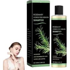 Novo Shampoo Orgânico de Alecrim para Crescimento Capilar 2026, Shampoo de Queratina Hidrolisada com Alecrim - Volumizad