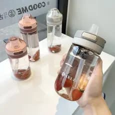 2026 Novo produto Copo de água Seria Mulheres grávidas podem usar simples esportes ao ar livre corda palha copo de plást