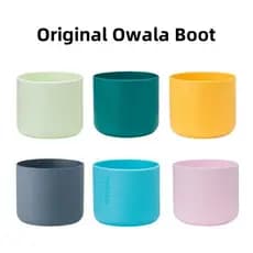 Capa de Silicone Owala para Garrafas de Água FreeSip |     24oz/32oz/40oz S4NJ Modelo Elegante à Prova de Choque com Aju