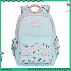 Cara ovelhas saco de escola grau 1-5 saco de viagem leve masculino feminino estudantes do ensino fundamental primeira sé