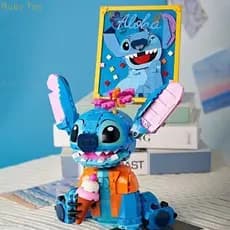 Nobleflyingpronto Estoque Modelo De Ponto Disney Cartoon Blocos De Construção Brinquedos Educativos Para Crianças 730 Pc
