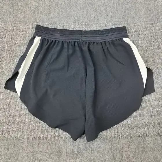 Maratona sem costura laminado shorts de corrida forro calças duplas shorts de três pontos grupo esportes shorts casuais