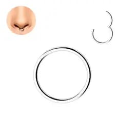 Piercing 316L Nariz / Orelha Argola Em Titânio 08mm / 10mm
