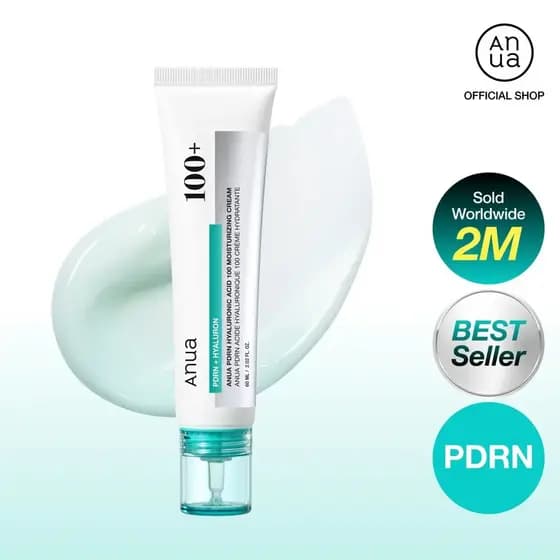 [Anua]PDRNHyaluronicAcid100Hidratante(60ml) | hidratante, hidratante, brilho, coreanglass, cuidados coreanos, colágeno,