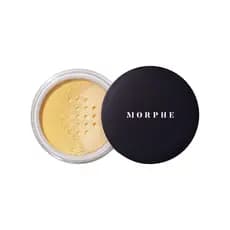 Pó Finalizador MorpheBake&Set - Leve e sem talco, usado para maquiagem facial, possui efeito suavizante, reduz o brilho,