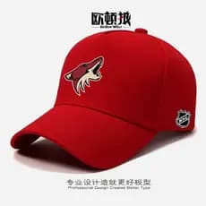Boné De Beisebol NHL Phoenix Wolves Para Esportes Ao Ar Livre Protetor Solar Masculino E Feminino Casual Ajustável Língu