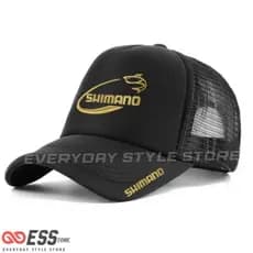 Shimano Fishing Trucker Cap De Alta Qualidade Ajustável Respirável Sol Malha Chapéu Snapback Boné De Beisebol Para Homen