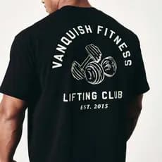 100 % Algodão Premium Solto Fitness Manga Curta Tipo Muscular Masculino Correndo Ferro Irmãos Treinamento Esportes Impre