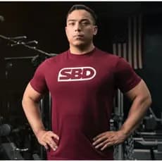SBD Phoenix Power Lift Treinamento De Fitness Casual Manga Curta 200GSM Em Torno Do Pescoço Camiseta Masculina E Feminin