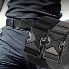 Novo Cinto Tático Respirável Para Homens – Fivela Ajustável De Liberação Rápida Atividades Ao Ar Livre/Motocicleta/Camin