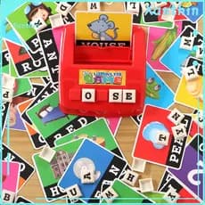 Preschoolers Educational Toy Flash Card Abc Letter Learning Machine for Kids – Early Education Alphabet Matching Game