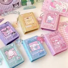 Sanrio 3 Polegada Álbum De Fotos Dos Desenhos Animados Kuromi Minha Melodia Cinnamoroll Polaroid Coleção Livro Ídolo Pho