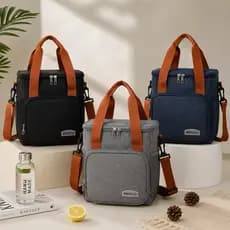 Bolsa Térmica Grande Impermeável Com Alça Para Praia, Piquenique, Viagem e Trabalho