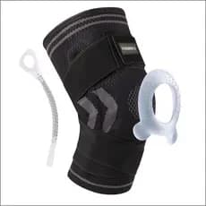 Joelheira De Compressão com Strap Esporte Corrida Academia Premium