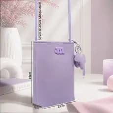 Bolsa Feminina Transversal Porta Celular Mini Bag Tiracolo Moderna Leve e Prática