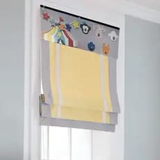 Cortina romana de elevação, cortina de quarto infantil, meninos, meninas, quarto, Blackout, janela pequena, desenho anim