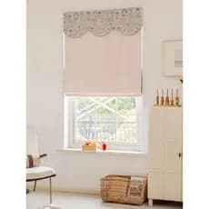 Estilo japonês quarto das crianças cortina romana rolo cortina Blackout menina quarto Bay janela elevador rolo cortina d
