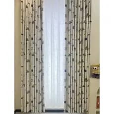 Crianças cortinas estilo dos desenhos animados veículo de engenharia impresso Chenille meninos quarto Blackout quarto da