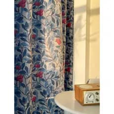 High-End francês Retro estilo Pastoral cortina pano país americano Floral Blackout pano sala de estar quarto janela chão