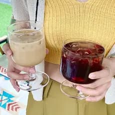 Estilo coreano ins estilo simples copo de café gelado copo de vidro sorvete iogurte copo taça sorvete tigela copo sorvet