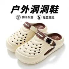 2025 novo estilo chinelos masculinos condução ao ar livre dupla utilização praia buraco sapatos de venda quente verão sa