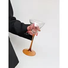 Nicho especial Cocktail vidro de alto valor doméstico ligeiramente bêbado taça vinho doce champanhe vidro mistura Margar