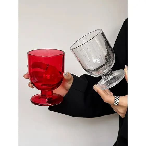 Ins Retro velho céu estrelado vidro de vidro Medieval taça bolha vidro Cocktail vidro suco vidro água