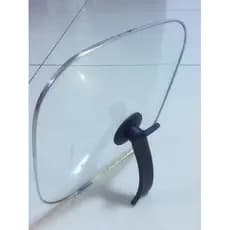 Tampa de panela quadrada doméstica redonda de aço inoxidável Wok panela quente elétrica 30cm tampa de vidro temperado un