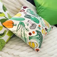 Estilo Pastoral grama verde fronha sala de estar sofá quarto fronha Bay janela cama algodão puro impresso almofada com n