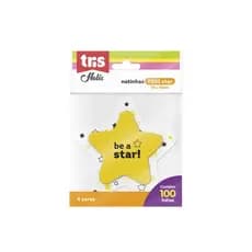 Bloco Adesivo Tris Pop Office Estrela
