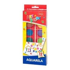 Aquarela Pastilha Molin Art Story 12 Cores