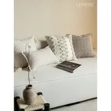 Estilo nórdico travesseiro moderno simples sala de estar sofá almofada fronha b & b modelo decoração do quarto atmosfera