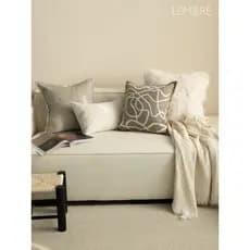 Sofá travesseiro luz estilo luxo sala de estar decoração para casa High-End sentimento Homestay modelo quarto almofada r
