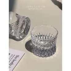 Boutique nicho high-End copo de vinho japonês luz luxo high-gravado cristal copo de vinho uísque