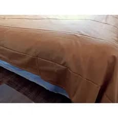 Lençol de cetim Jacquard de algodão puro, cor Chocolate escuro, amigável à pele, macio, duplo, algodão, 270X250CM